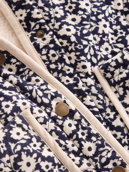 Dsiney Kidz - Boden Blue Quilted Cord Jacket image 3