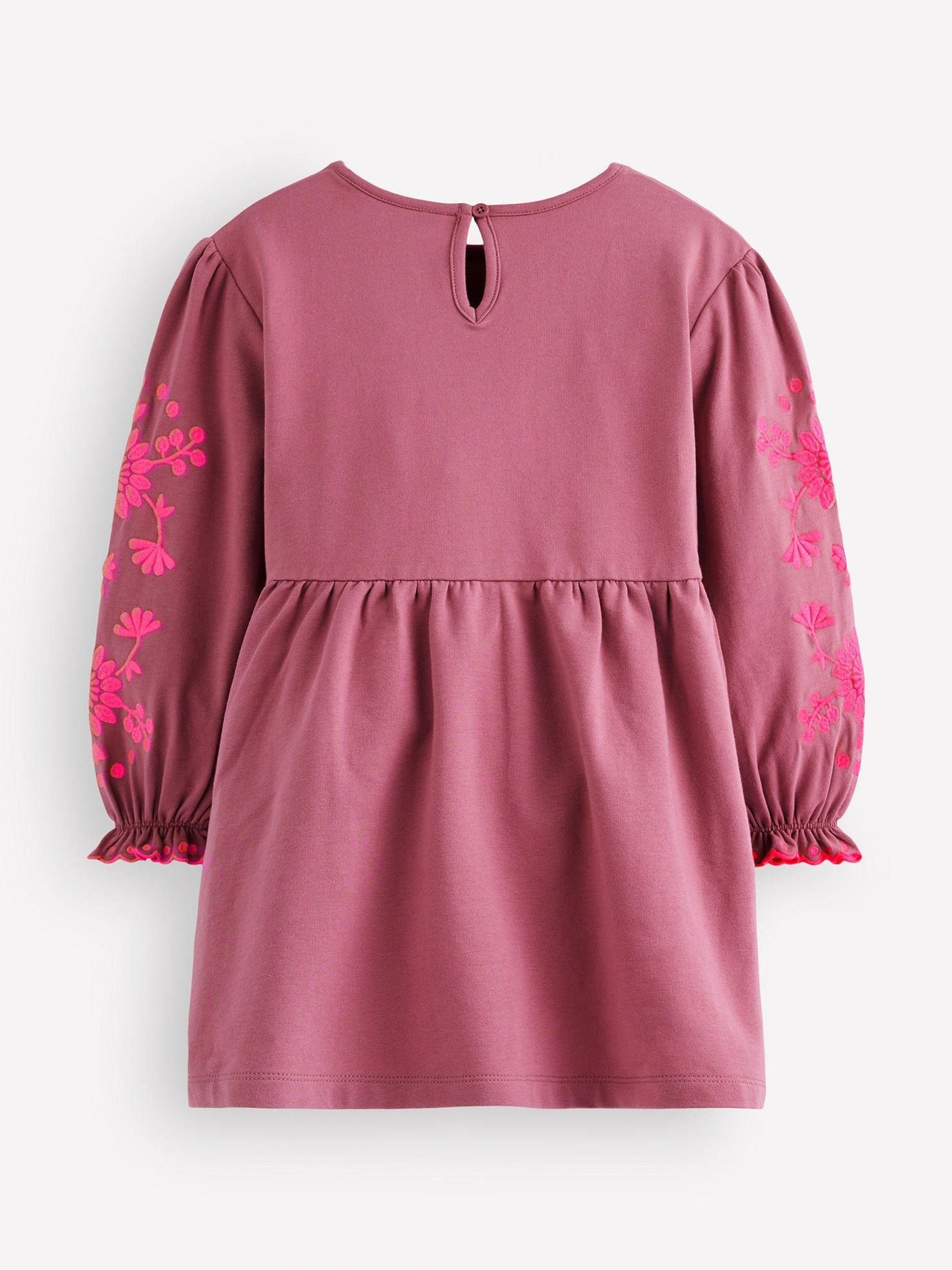 Dsiney Kidz - Boden Pink Embroidered Sleeve Dress image 2