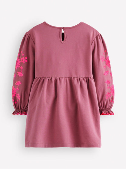 Dsiney Kidz - Boden Pink Embroidered Sleeve Dress image 2