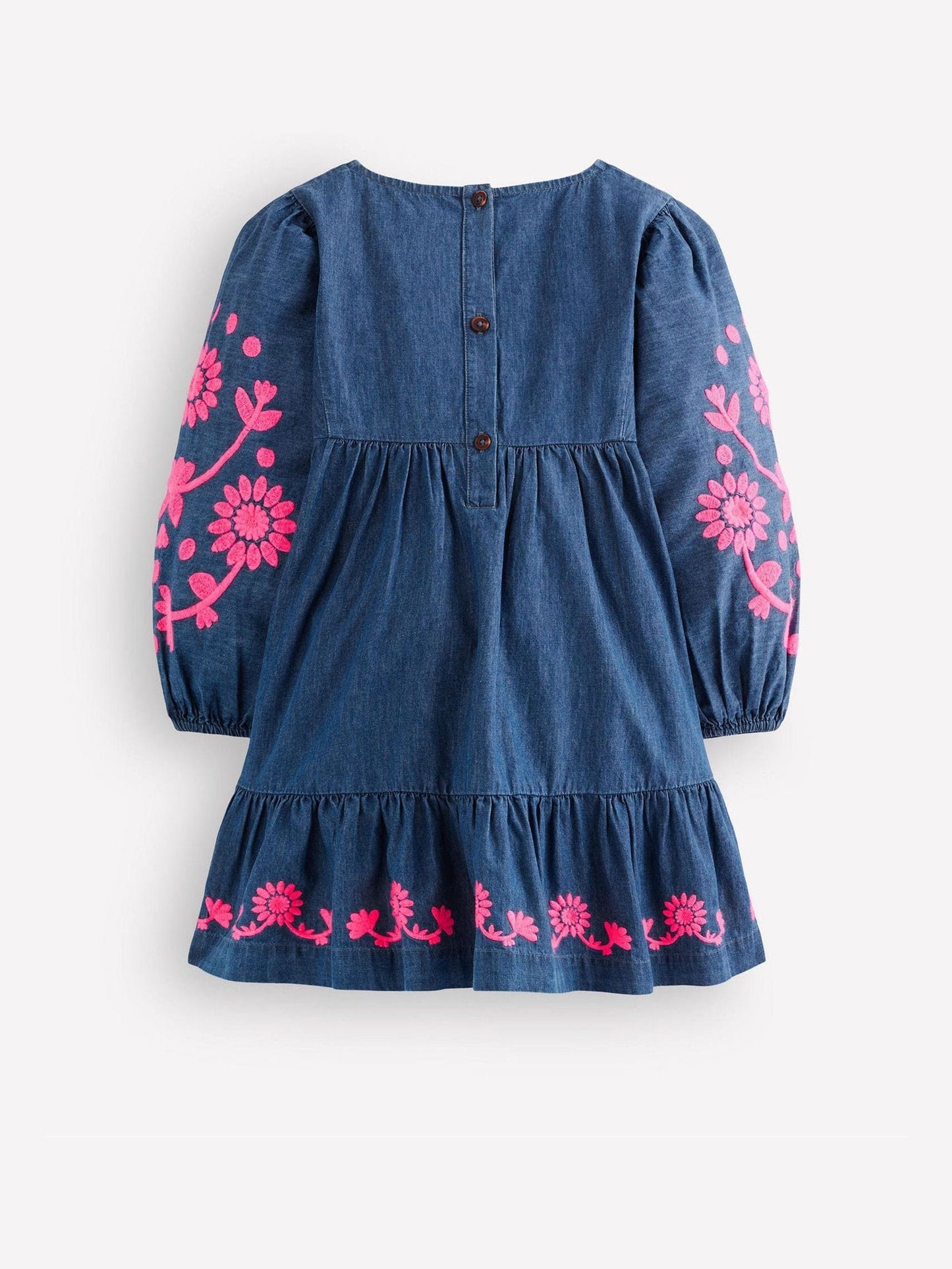 Dsiney Kidz - Boden Blue Celia Wing Sleeve Dress image 2