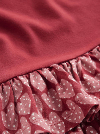 Dsiney Kidz - Boden Red Cora Jersey Ra Dress image 3