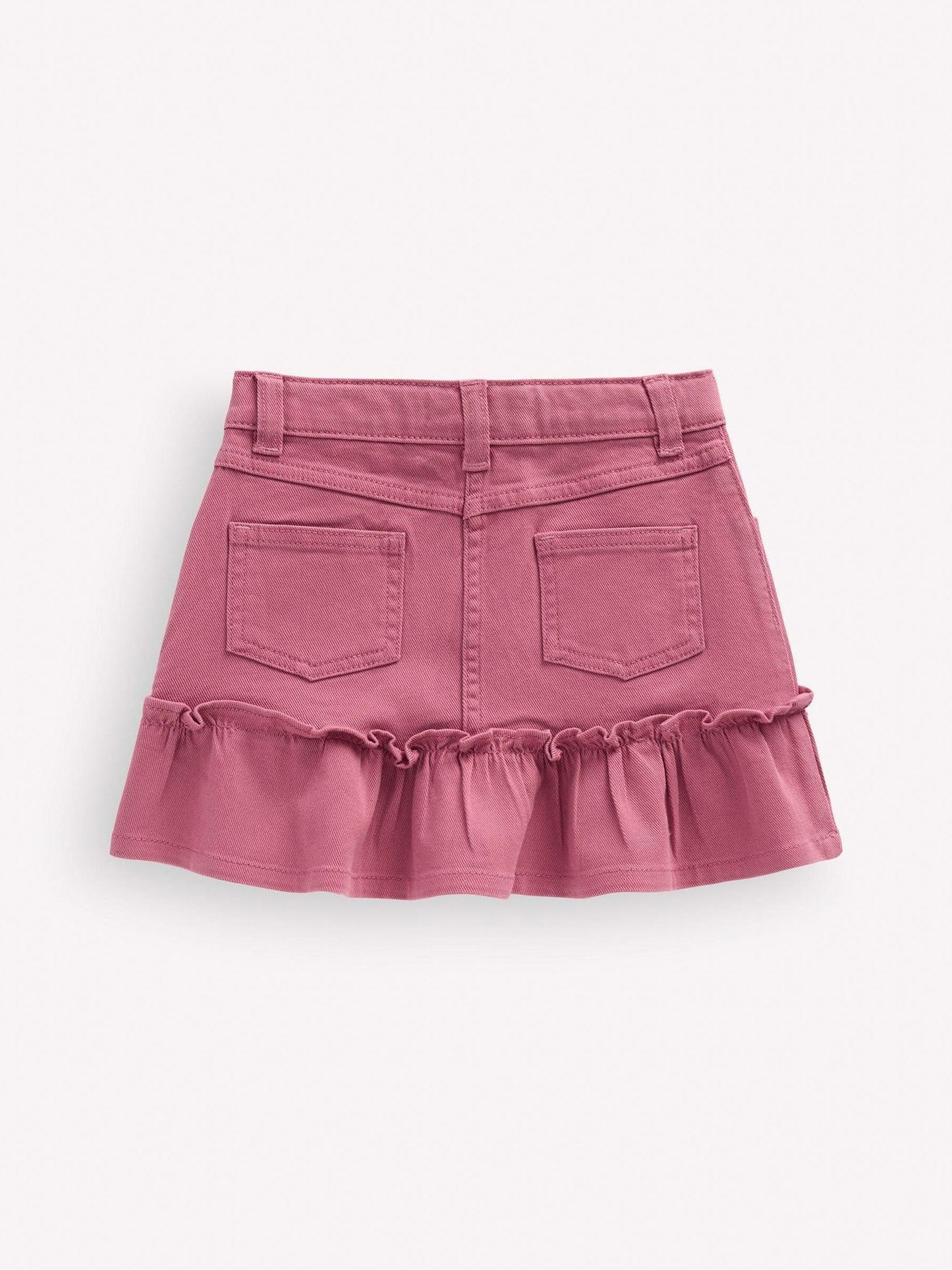Dsiney Kidz - Boden Pink Frill Hem Denim Skirt image 2