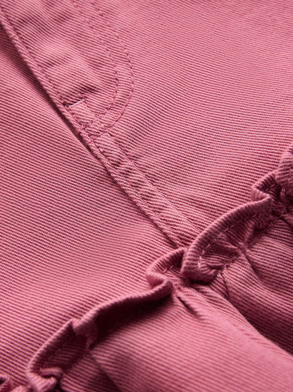 Dsiney Kidz - Boden Pink Frill Hem Denim Skirt image 4
