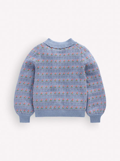 Dsiney Kidz - Boden Blue Collared Cardigan image 2
