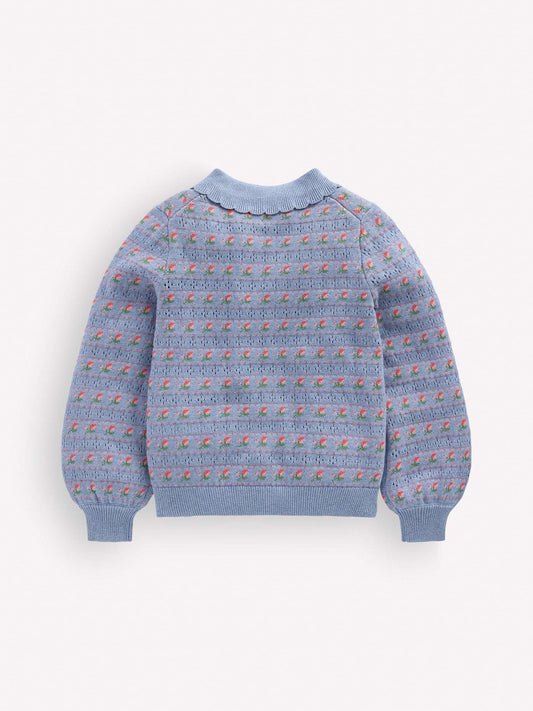 Dsiney Kidz - Boden Blue Collared Cardigan image 2