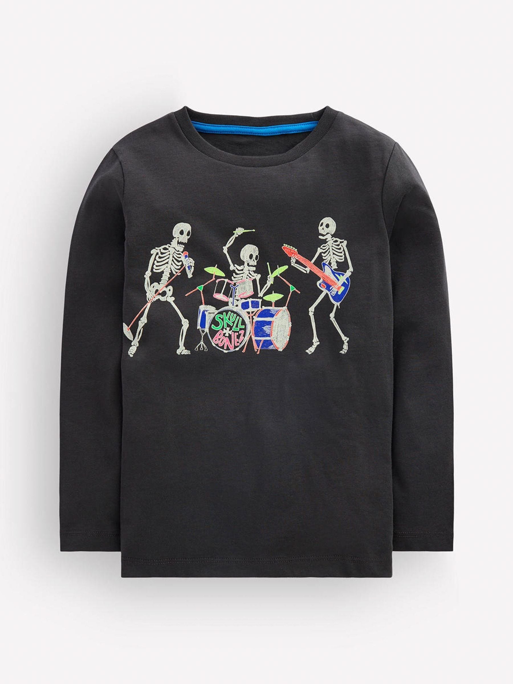 Dsiney Kidz - Boden Grey Long Sleeve Glow T-Shirt image 1