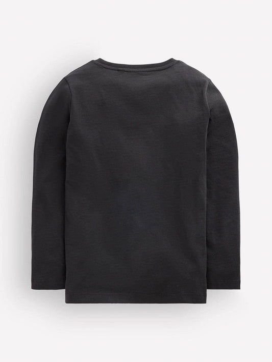 Dsiney Kidz - Boden Grey Long Sleeve Halloween Glow T-Shirt image 2