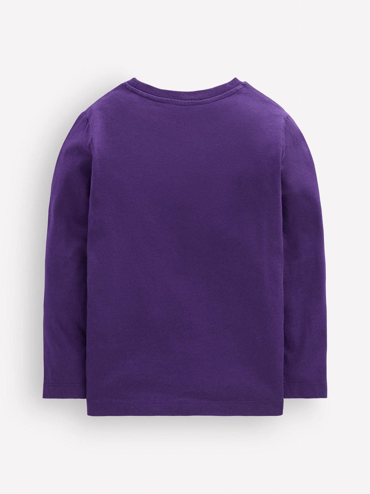 Dsiney Kidz - Boden Purple Halloween Long Sleeve Appliqué T-Shirt image 3