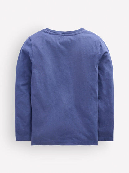 Dsiney Kidz - Boden Blue Halloween Glow Appliqué T-Shirt image 3