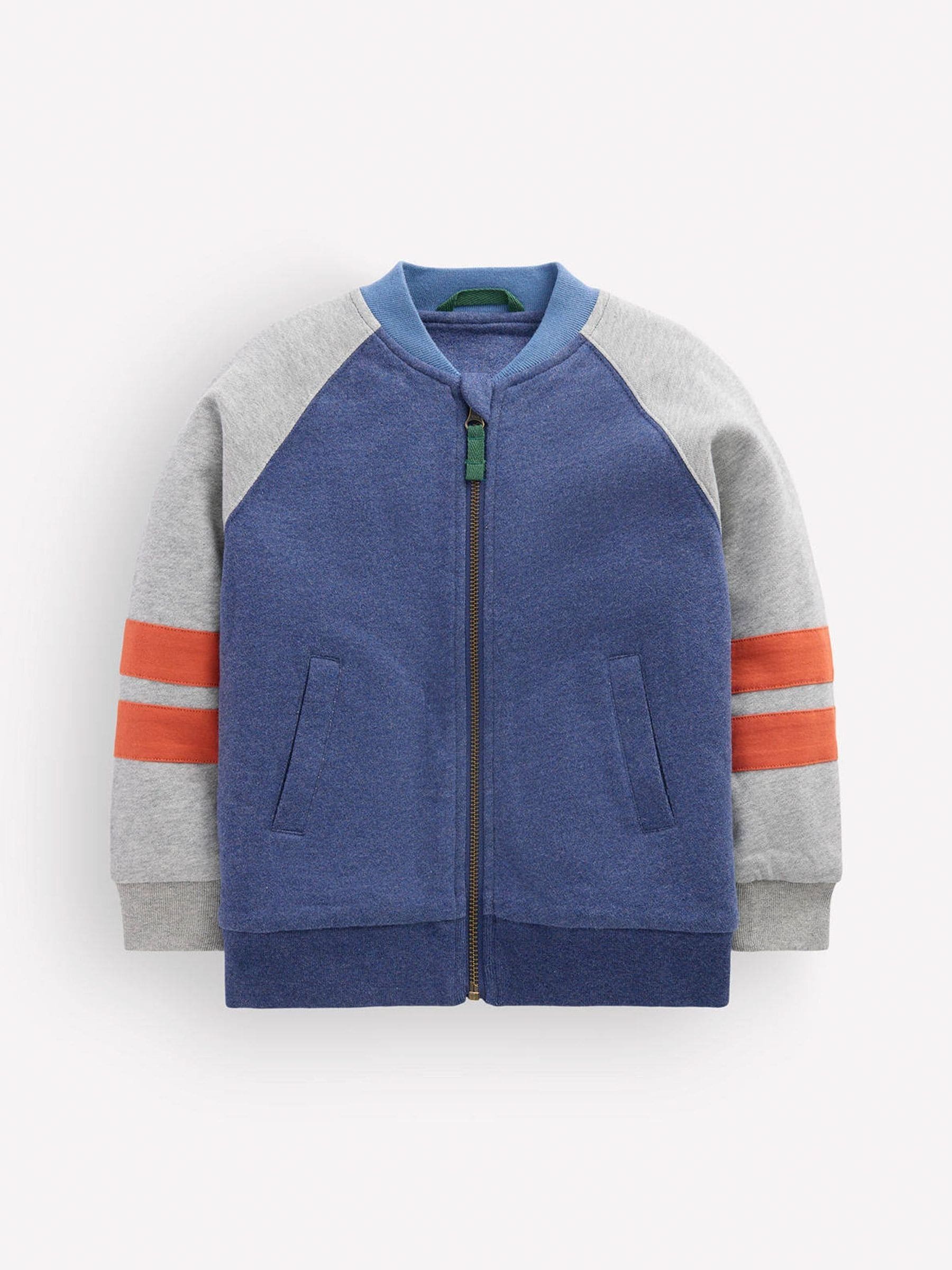 Dsiney Kidz - Boden Blue Fleece Lined Bomber Jacket image 1
