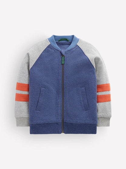 Dsiney Kidz - Boden Blue Fleece Lined Bomber Jacket image 1