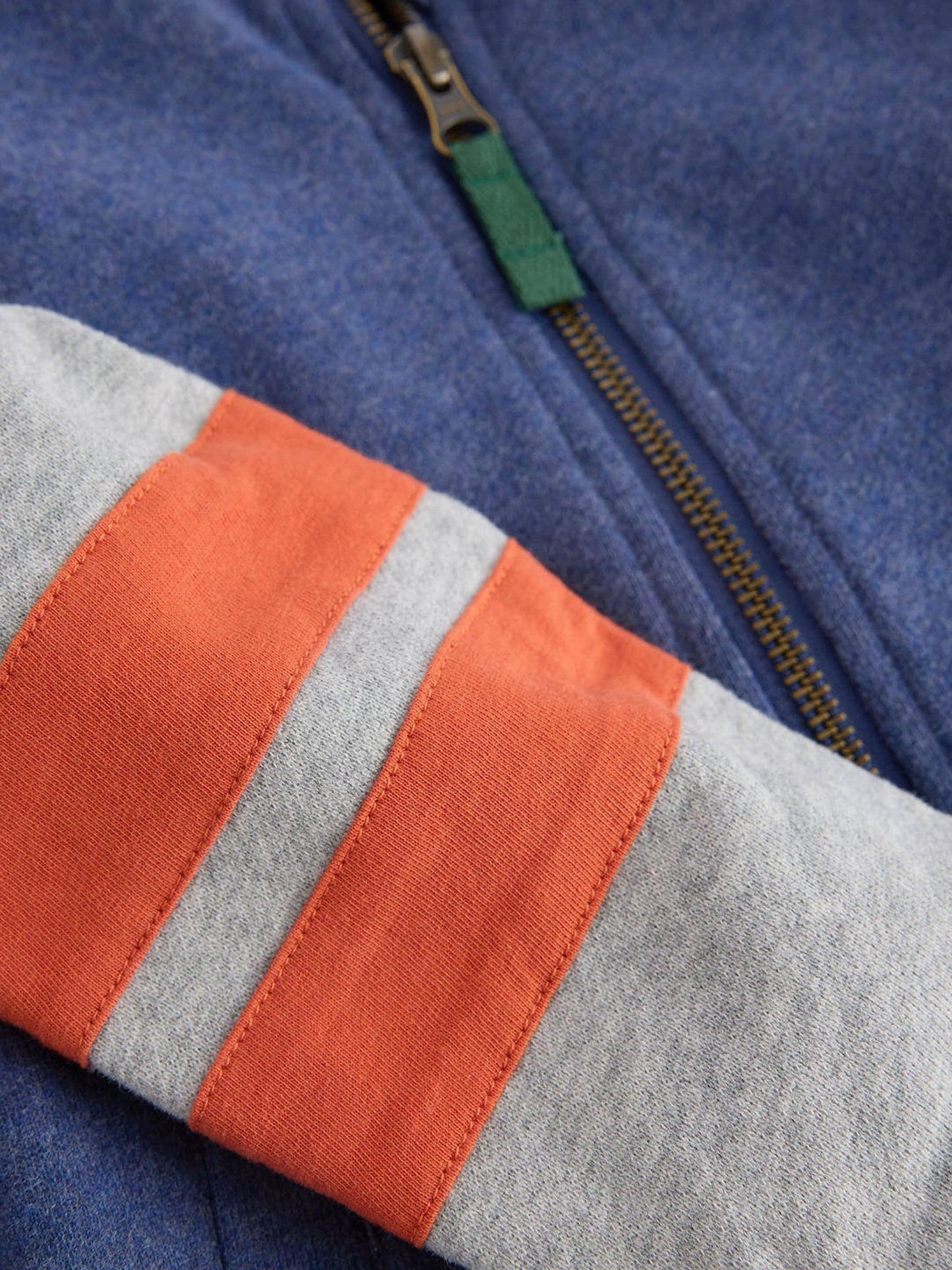 Dsiney Kidz - Boden Blue Fleece Lined Bomber Jacket image 3