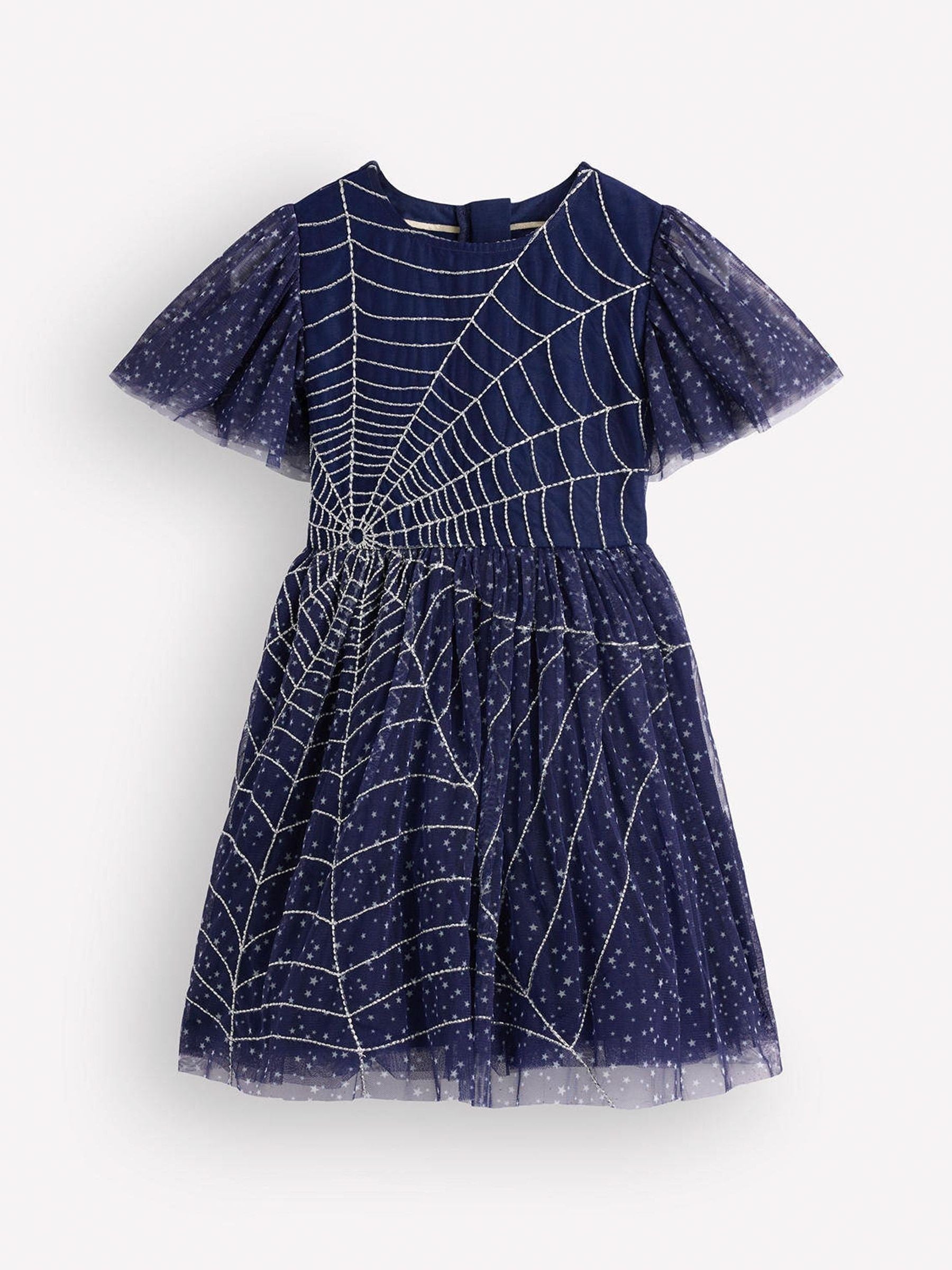 Dsiney Kidz - Boden Blue Halloween Appliqué Tulle Dress image 4