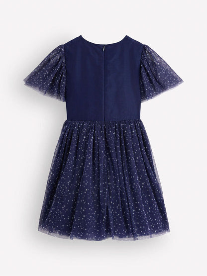 Dsiney Kidz - Boden Blue Halloween Appliqué Tulle Dress image 5