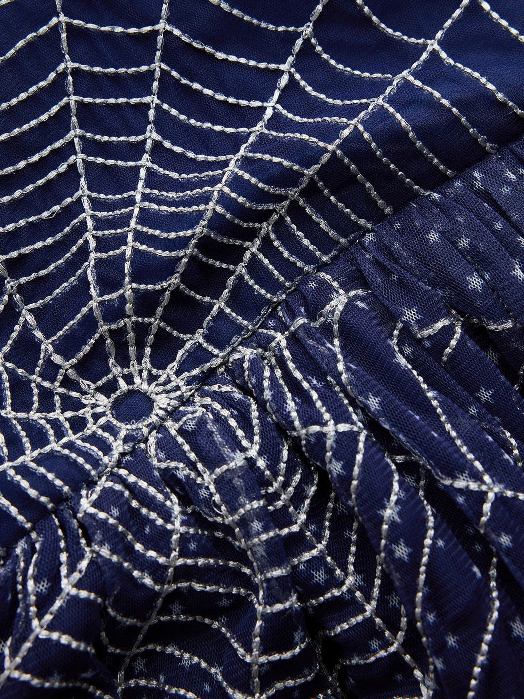 Dsiney Kidz - Boden Blue Halloween Appliqué Tulle Dress image 6