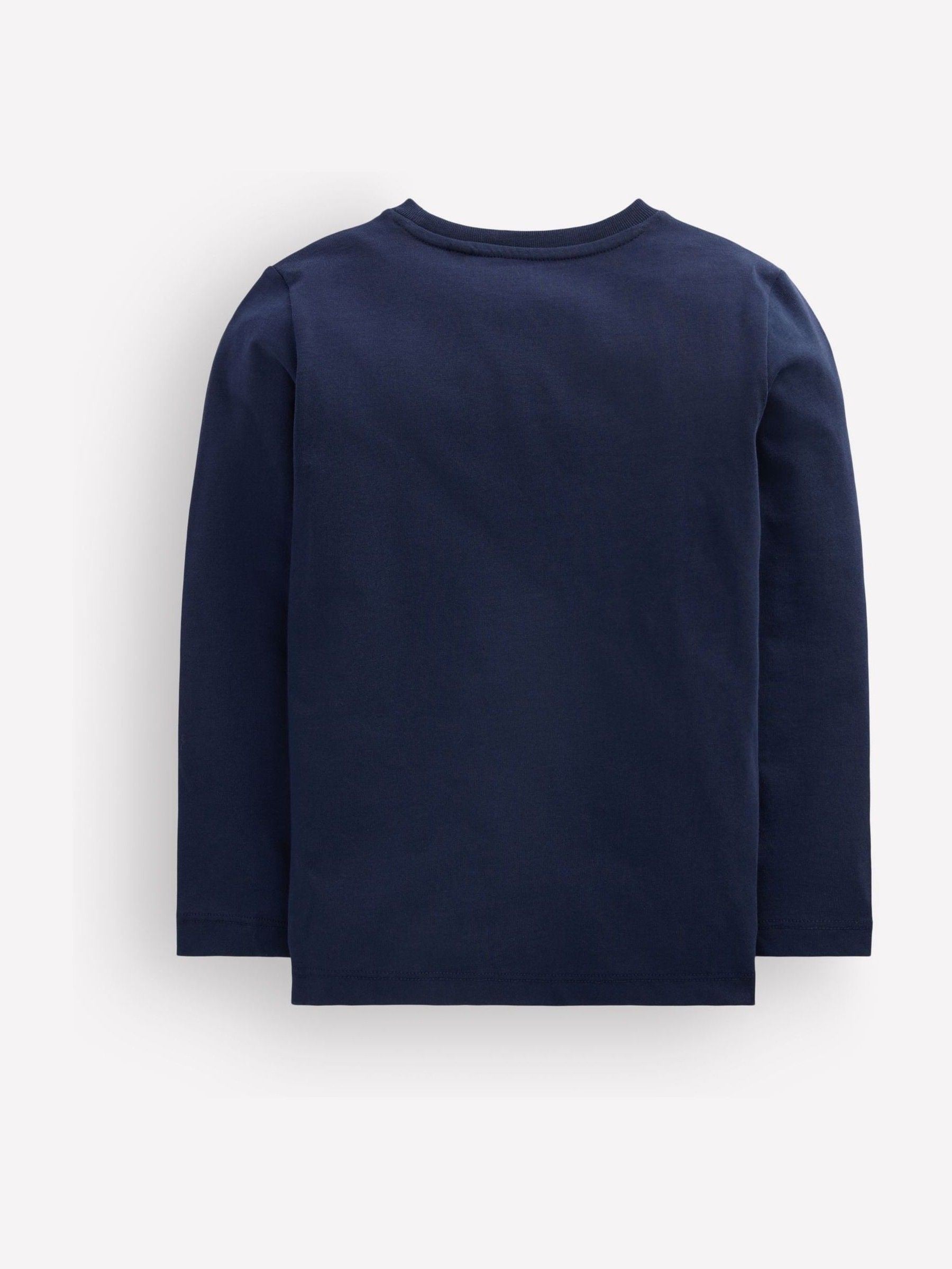 Dsiney Kidz - Boden Blue Long Sleeve Glow T-Shirt image 4