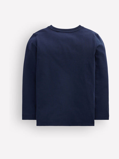 Dsiney Kidz - Boden Blue Long Sleeve Glow T-Shirt image 4