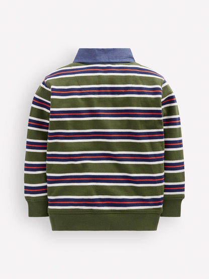 Dsiney Kidz - Boden Green Smart Collared Sweatshirt image 2
