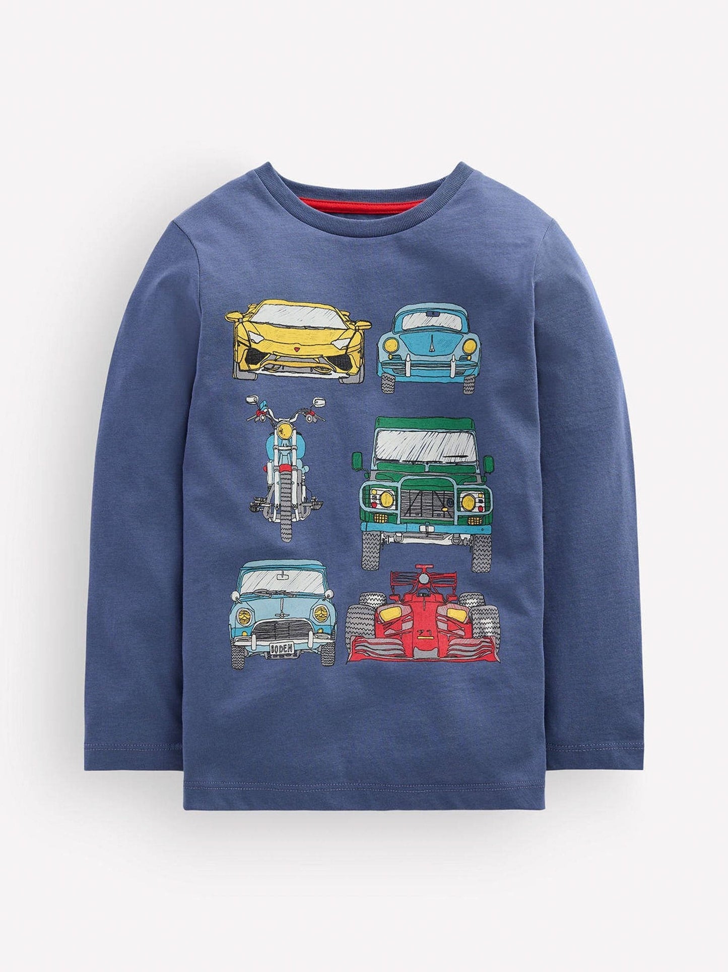 Dsiney Kidz - Boden Blue Front & Back Printed T-Shirt image 1