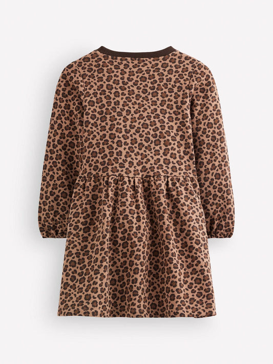 Dsiney Kidz - Boden Brown Minna Sweatshirt Dress image 2