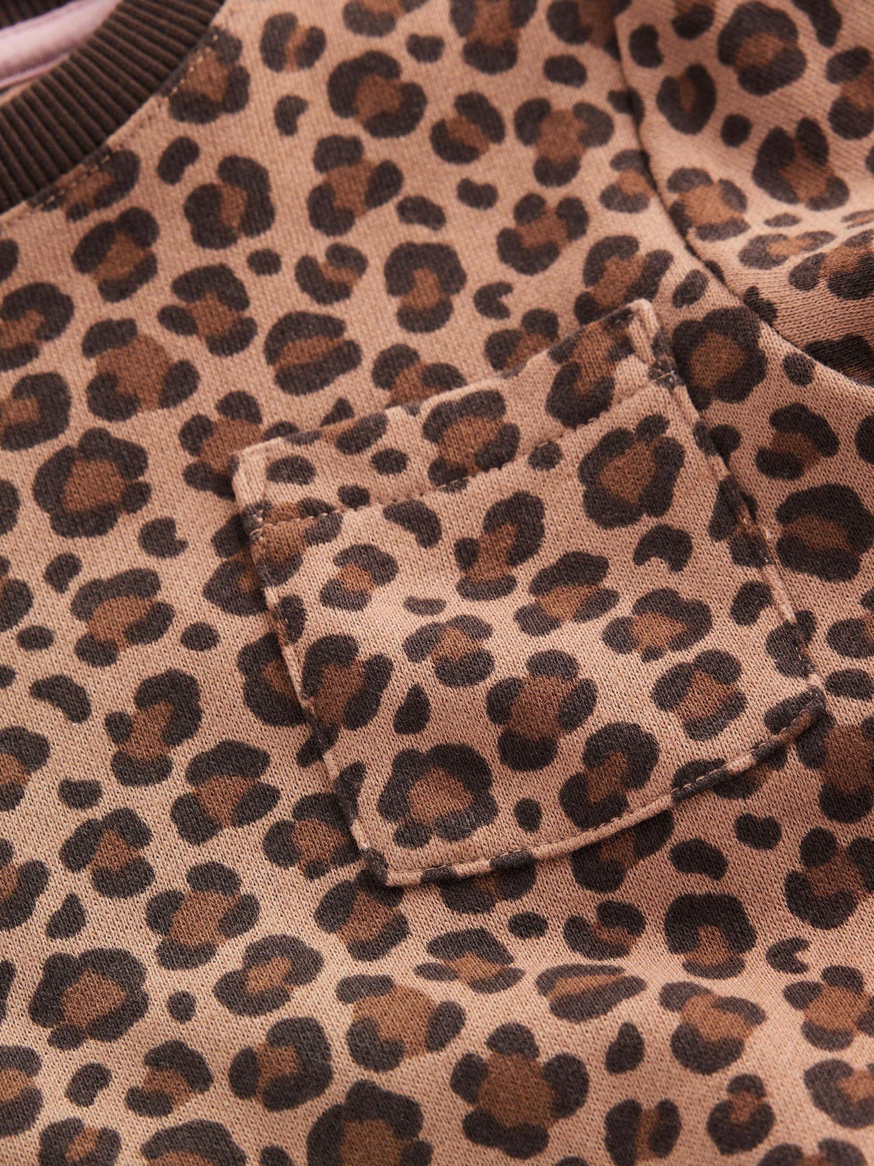Dsiney Kidz - Boden Brown Minna Sweatshirt Dress image 3