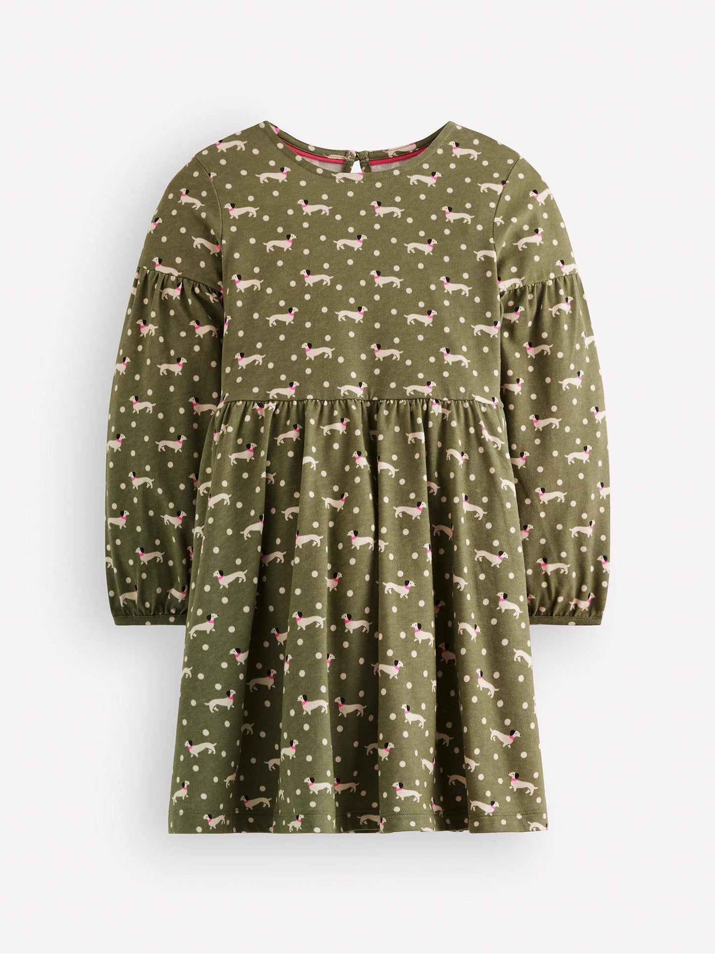 Dsiney Kidz - Boden Green Madeline Blouson Sleeve Dress image 1