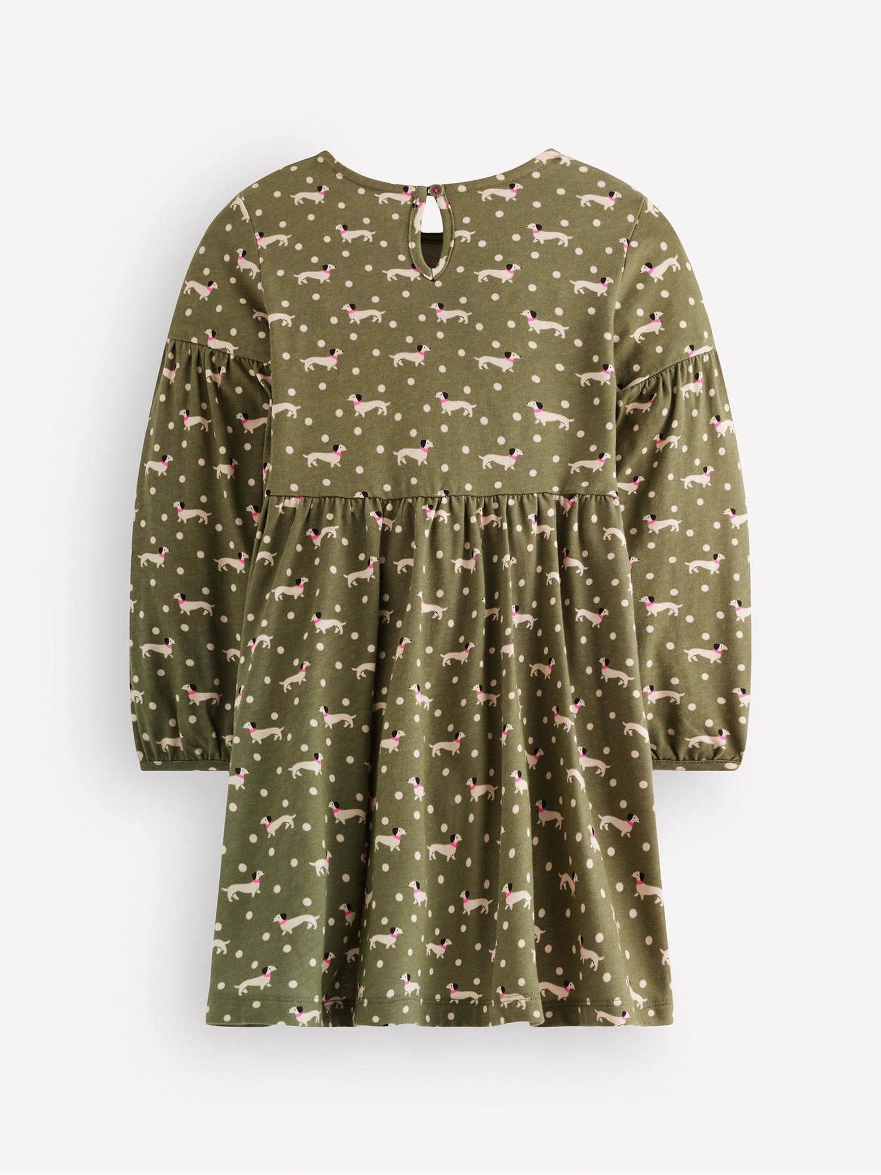 Dsiney Kidz - Boden Green Madeline Blouson Sleeve Dress image 2