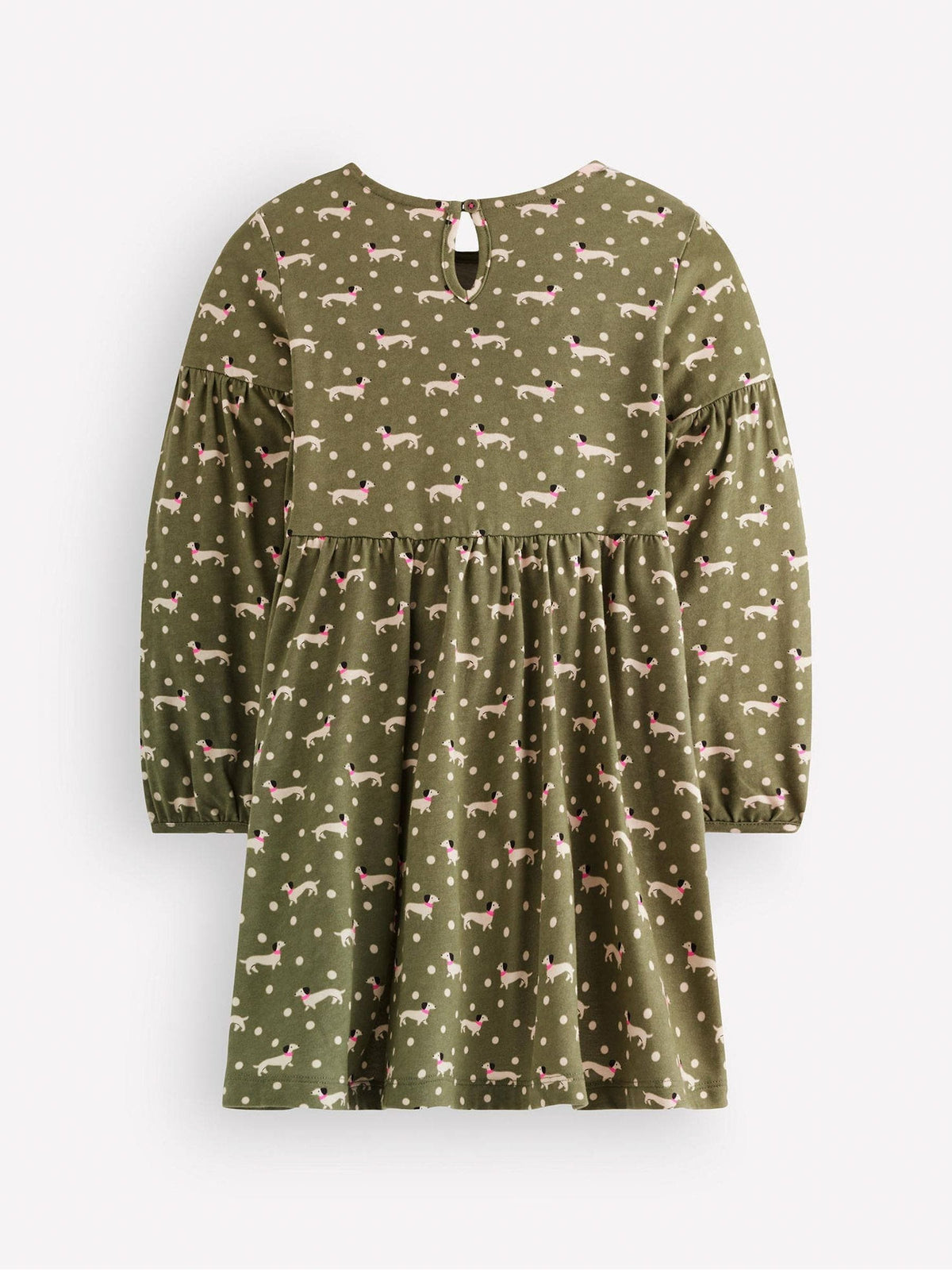 Dsiney Kidz - Boden Green Madeline Blouson Sleeve Dress image 2