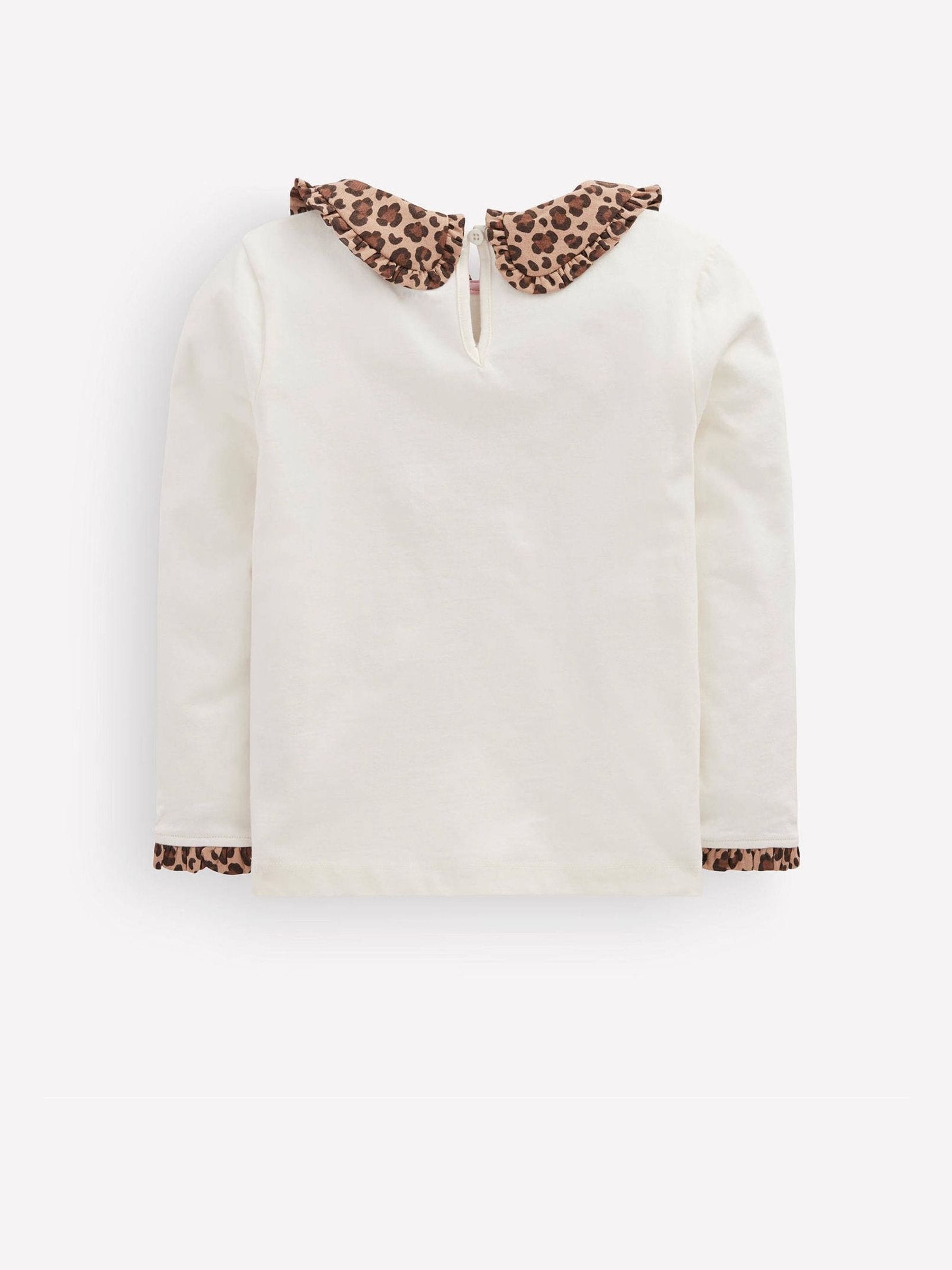 Dsiney Kidz - Boden Cream Collared Breton Jersey Top image 2