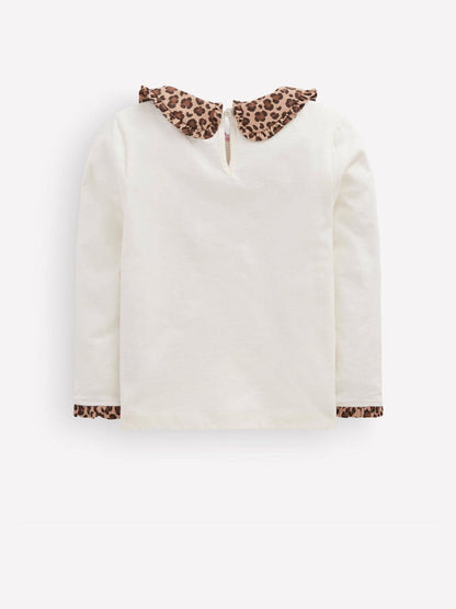 Dsiney Kidz - Boden Cream Collared Breton Jersey Top image 2