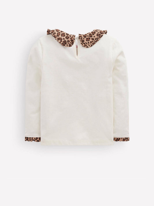 Dsiney Kidz - Boden Cream Collared Breton Jersey Top image 2