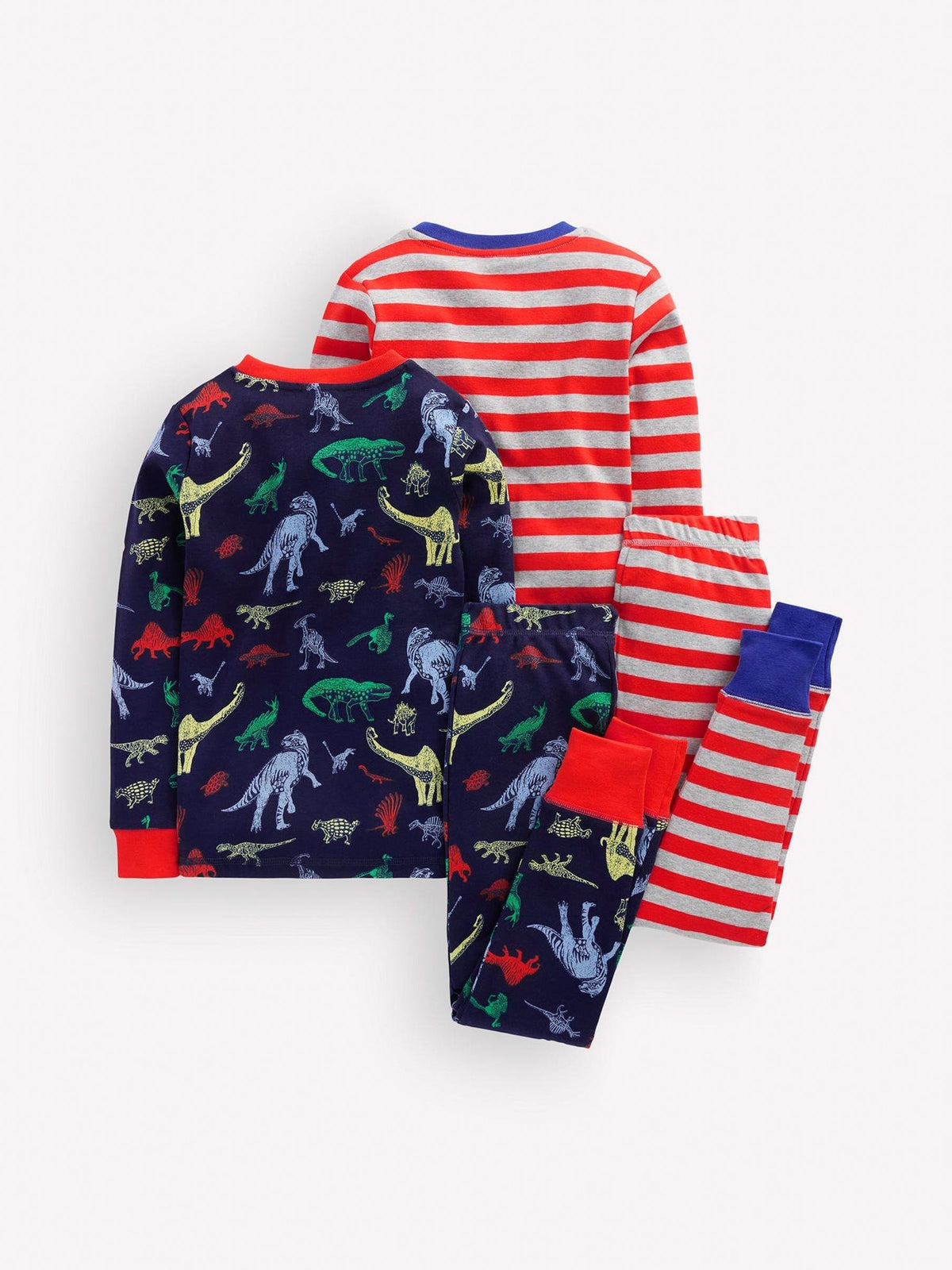 Boden Blue Snug Twin Pack Pyjamas - image 2