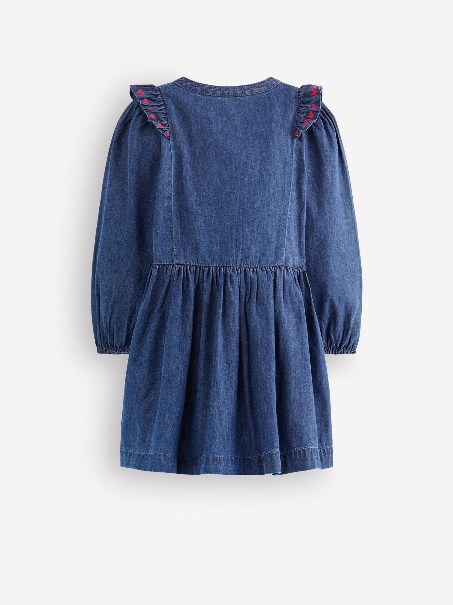 Dsiney Kidz - Boden Blue Winnie Frill Trim Shirt Dress image 2