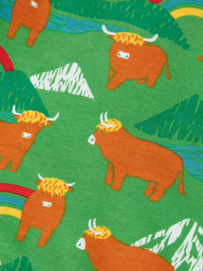 Dsiney Kidz - Frugi Green Kenwyn Romper image 3