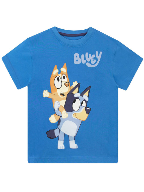 Character Blue 100% Cotton T-Shirt image 1