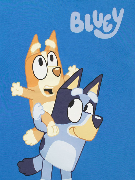 Character Blue 100% Cotton T-Shirt image 2