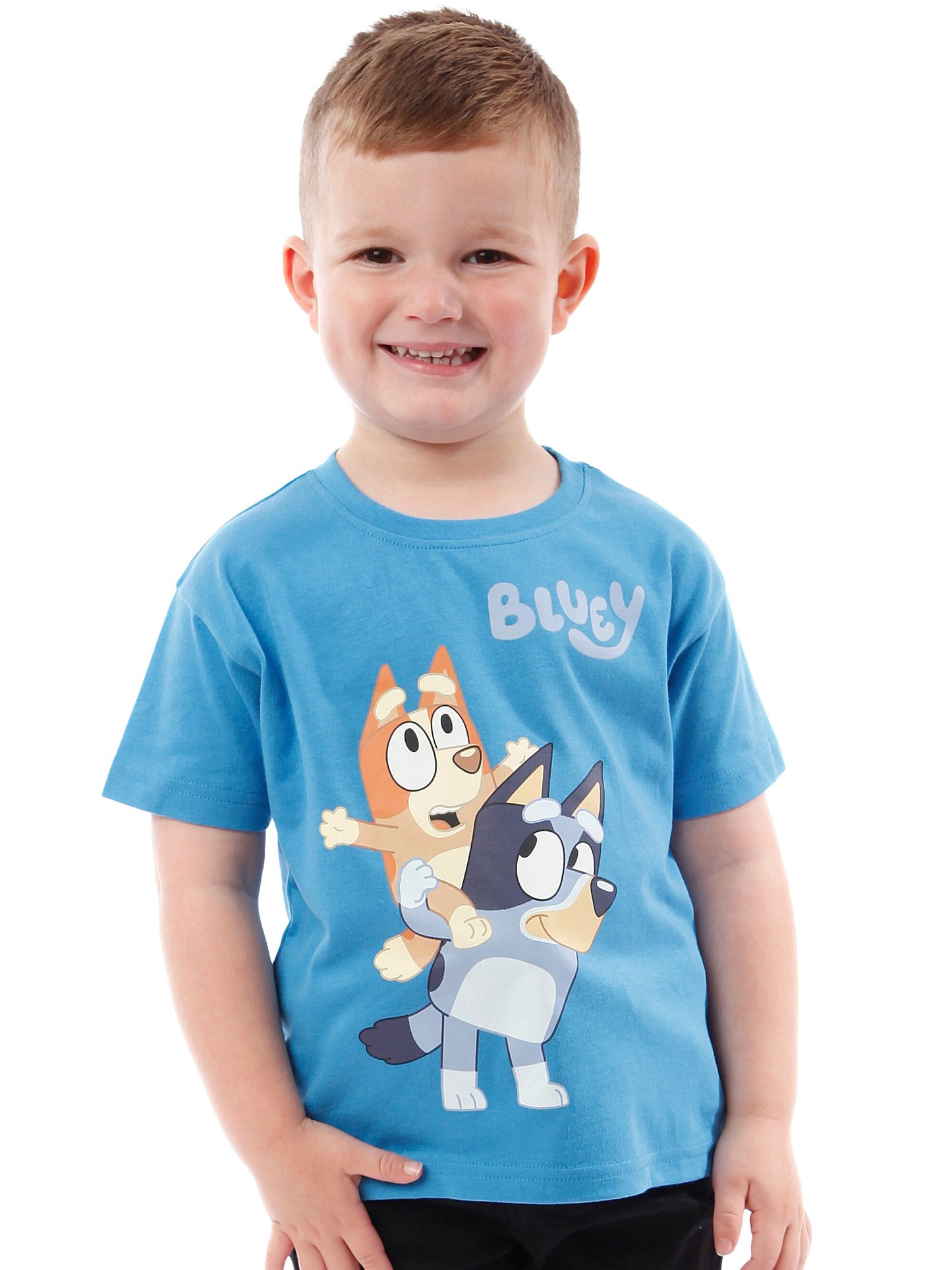 Character Blue 100% Cotton T-Shirt image 3