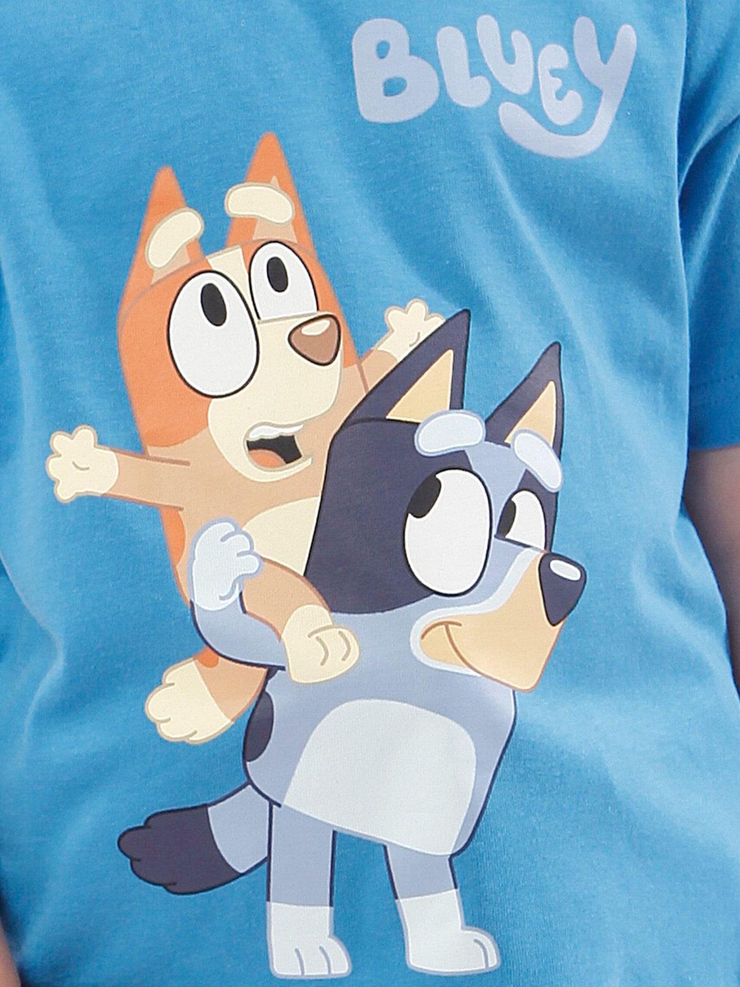 Character Blue 100% Cotton T-Shirt image 4
