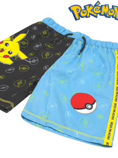 Dsiney Kidz - Vanilla Underground Black Pokemon Licensing Swim Shorts image 4