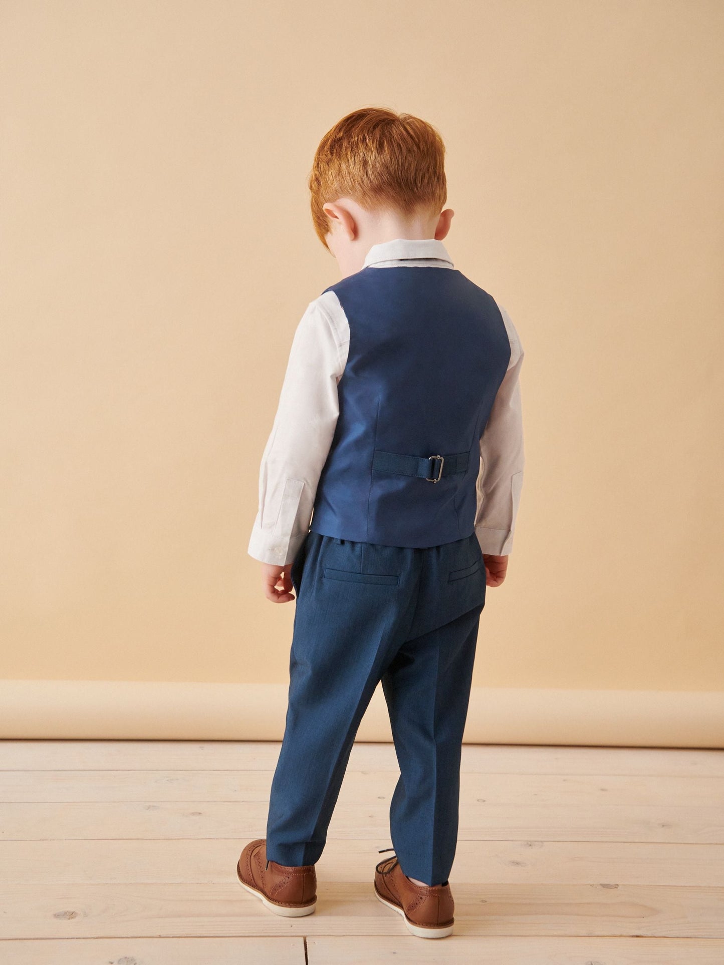Dsiney Kidz - Blue Waistcoat, Shirt & Trouser Set Waistcoat, Shirt, Trousers & Bowtie Set (3mths-9yrs) image 2