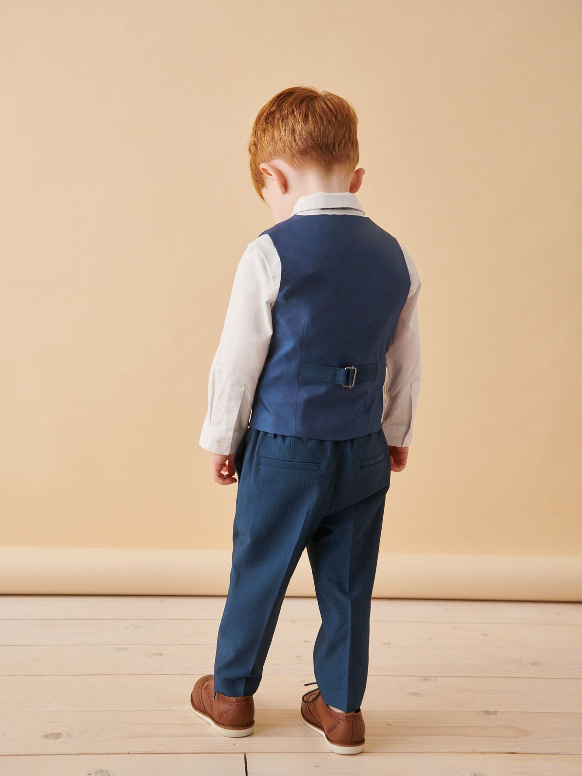 Dsiney Kidz - Blue Waistcoat, Shirt & Trouser Set Waistcoat, Shirt, Trousers & Bowtie Set (3mths-9yrs) image 2