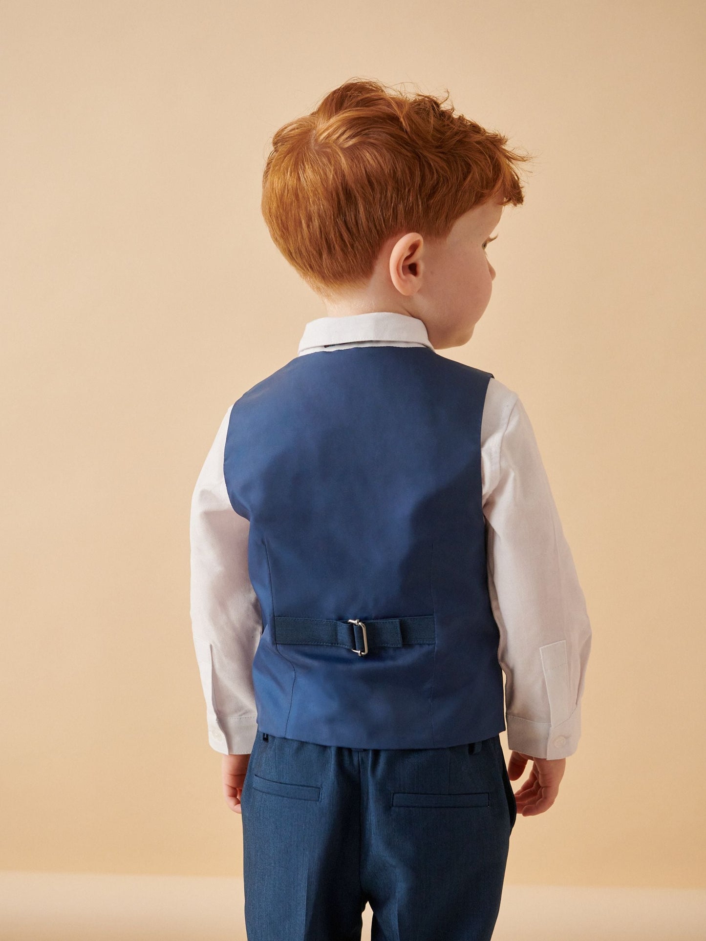 Dsiney Kidz - Blue Waistcoat, Shirt & Trouser Set Waistcoat, Shirt, Trousers & Bowtie Set (3mths-9yrs) image 3