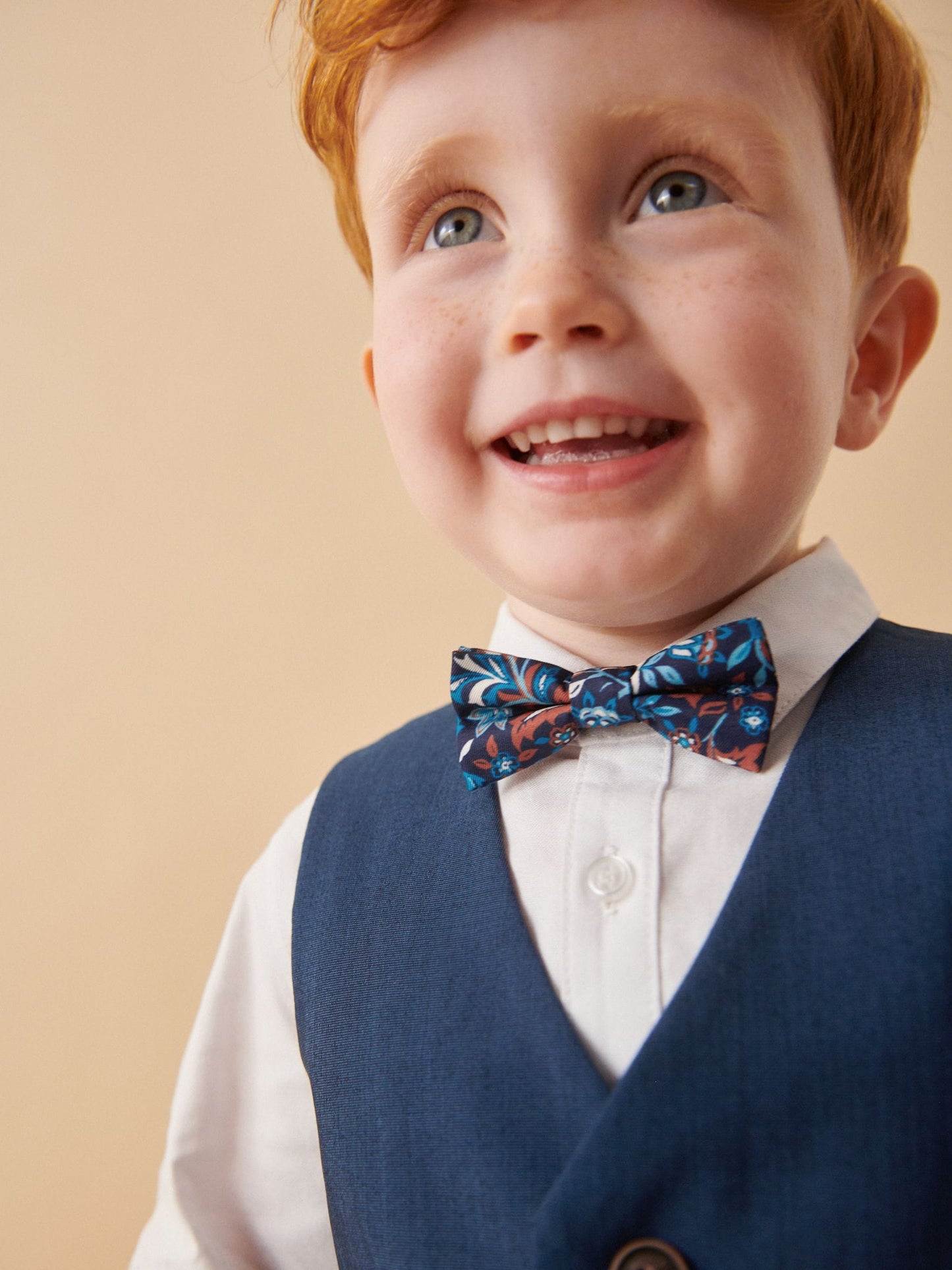 Dsiney Kidz - Blue Waistcoat, Shirt & Trouser Set Waistcoat, Shirt, Trousers & Bowtie Set (3mths-9yrs) image 4