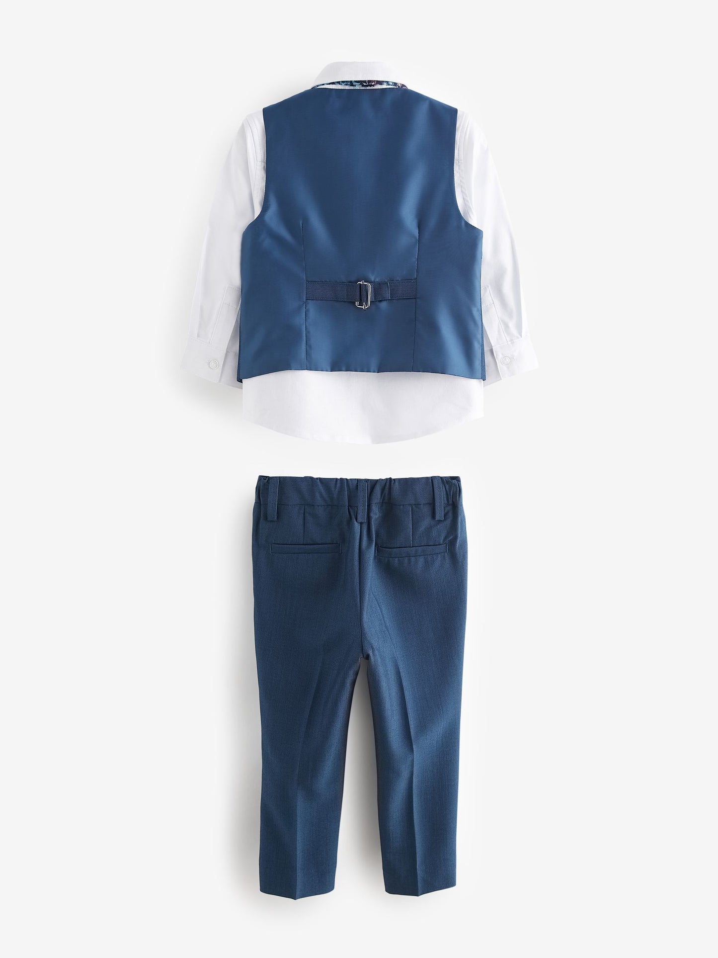 Dsiney Kidz - Blue Waistcoat, Shirt & Trouser Set Waistcoat, Shirt, Trousers & Bowtie Set (3mths-9yrs) image 7
