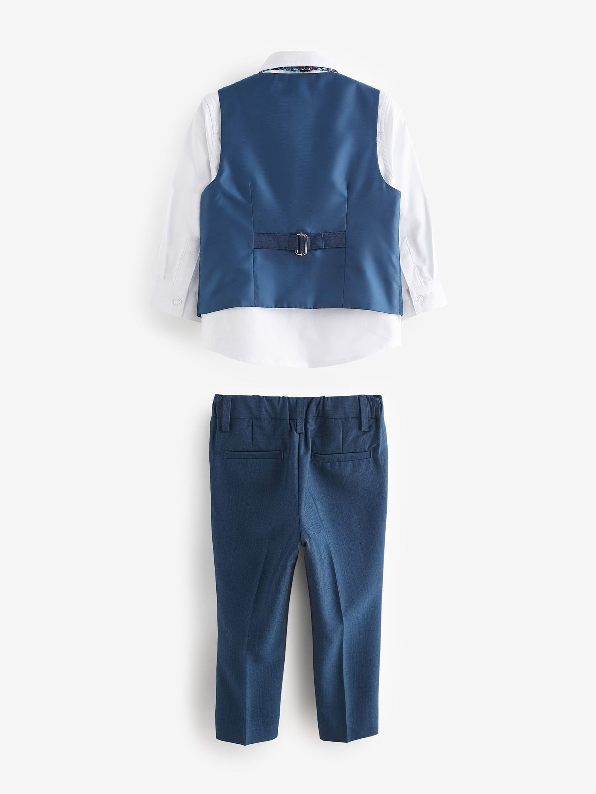 Dsiney Kidz - Blue Waistcoat, Shirt & Trouser Set Waistcoat, Shirt, Trousers & Bowtie Set (3mths-9yrs) image 7