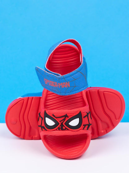 Vanilla Underground Red Kids Spiderman Character Sandals image 3