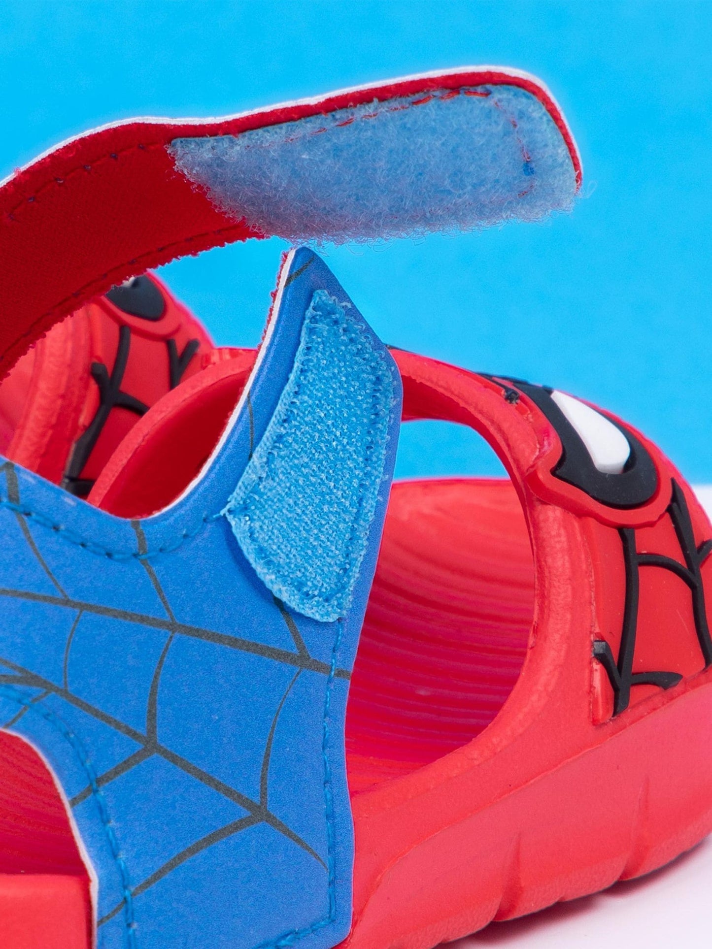 Vanilla Underground Red Kids Spiderman Character Sandals image 4