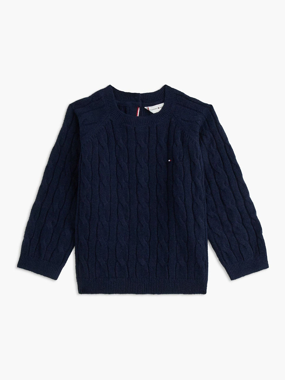 Dsiney Kidz - Tommy Hilfiger Blue Cable Knit Three-Piece Outfit Gift Box image 3