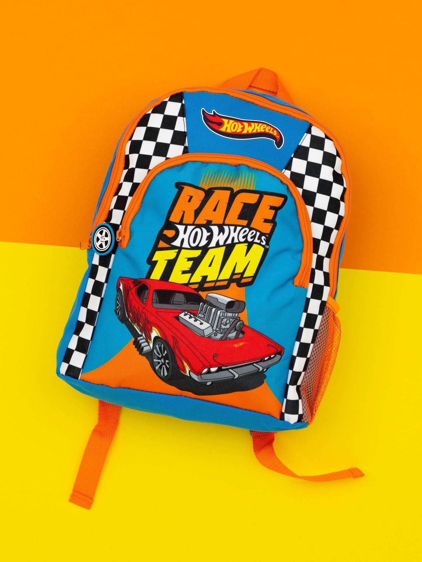 Vanilla Underground Blue Hot Wheels Boys Backpack image 1