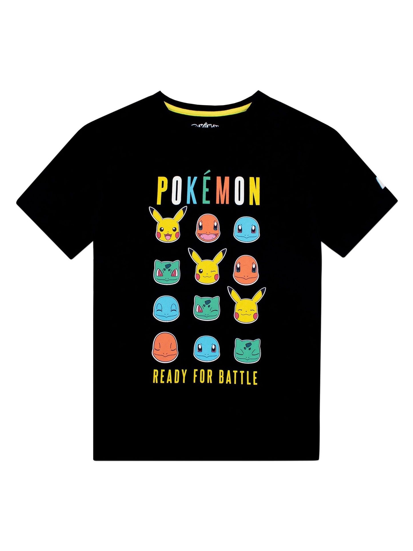 Dsiney Kidz - Character Green Pokémon 2 Multipack Short Sleeve 100% Cotton T-Shirt image 2